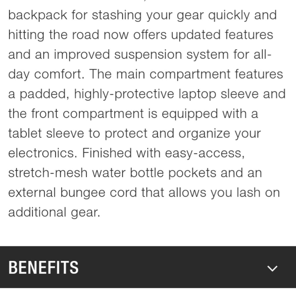 North Face Bookbag 28 Liter-Jester - Picture 3 of 4